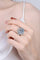 Anillo de flor de moissanita de 10 quilates Blossom Sparkle