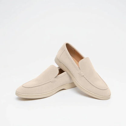 MONACO Old Money Suede Loafers for Men – Premium Suede, Sleek Design & Breathable Interior