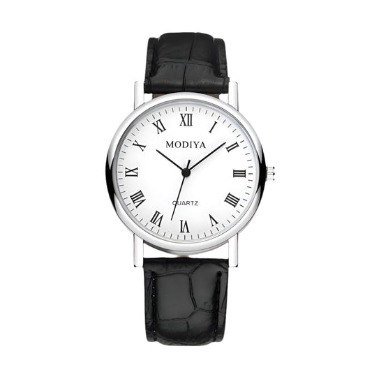 PARIS Old Money Watch – Men’s Luxury Calfskin Leather Strap Watch with Classic Design