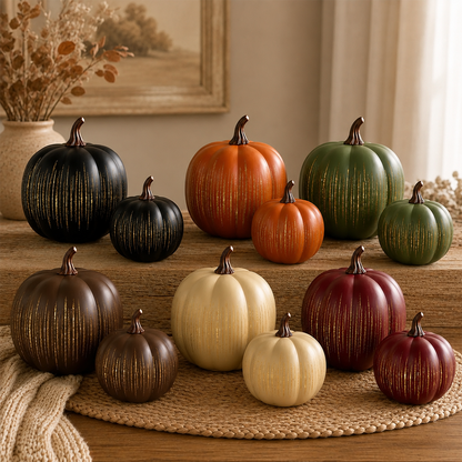 Decorative Twinkling Glass Pumpkin Light – Ventayo