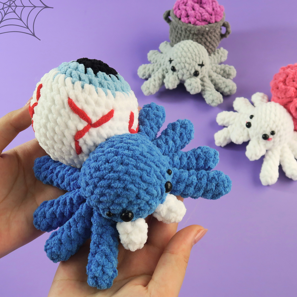 Halloween Spider Crochet Set – Ventayo