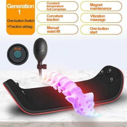 ELECTRIC WAIST MASSAGER LUMBAR TRACTION DEVICE