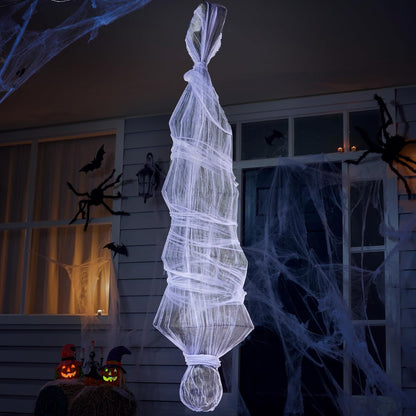 72" Halloween Hanging Cocoon Corpse for Outside Decorations – Ventayo