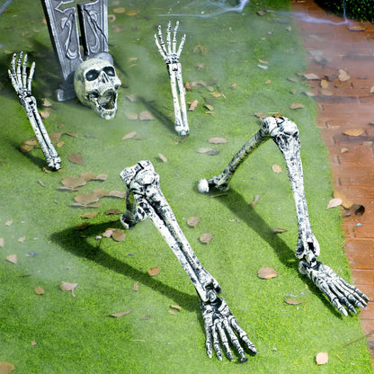5 Pcs Life Size Skeleton Halloween Decorations Outdoor – Ventayo