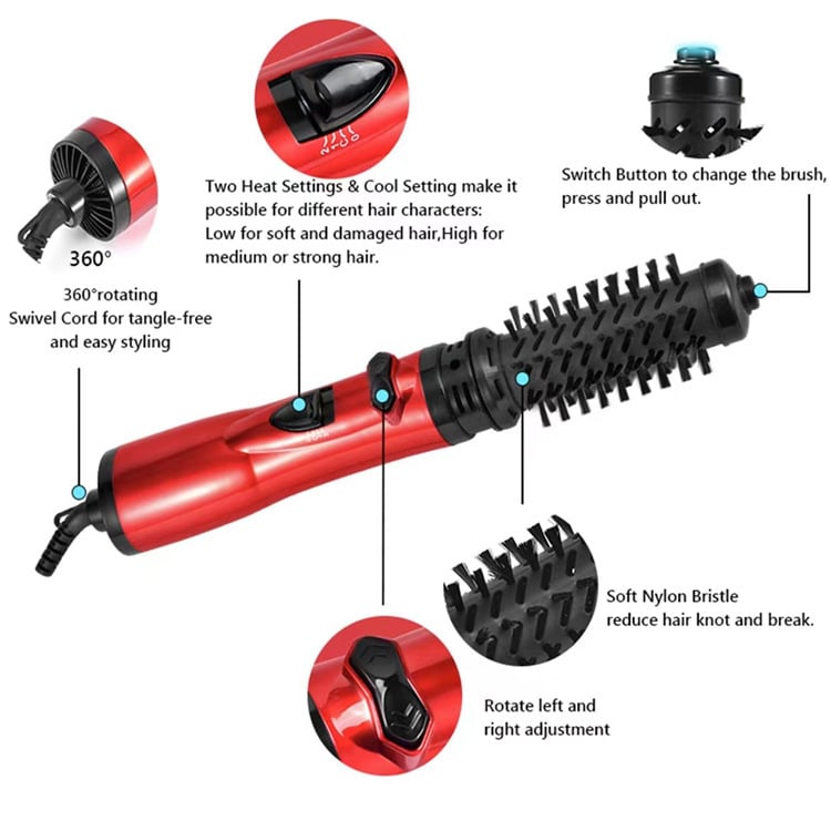 StyleMaster | 3-in-1 Rotating Hot Air-Hair Styler and Dryer
