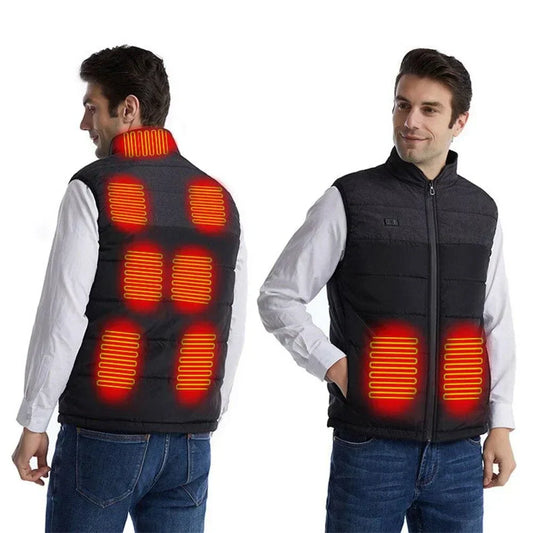Gilet chauffant | Veste électrique chauffante