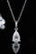 Naszyjnik z moissanitem 1 karat w srebrze próby sterling Brilliant Essence