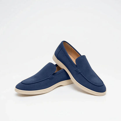 MONACO Old Money Suede Loafers for Men – Premium Suede, Sleek Design & Breathable Interior