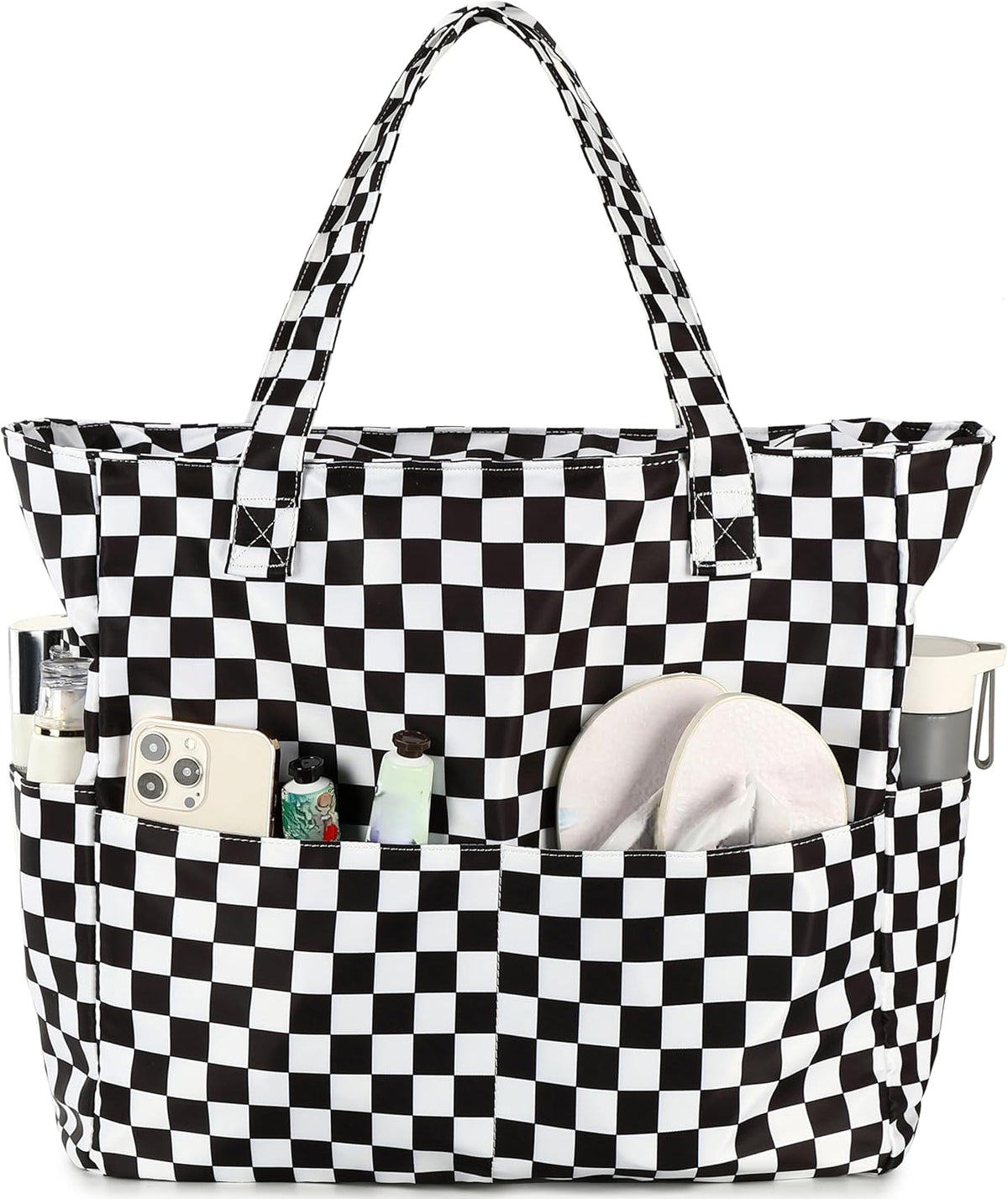 Ventayo – Coastal Collection | Large Waterproof Beach Tote Bag with Zipper & Wet Pocket | Versatile for Travel, Gym, and Grocery