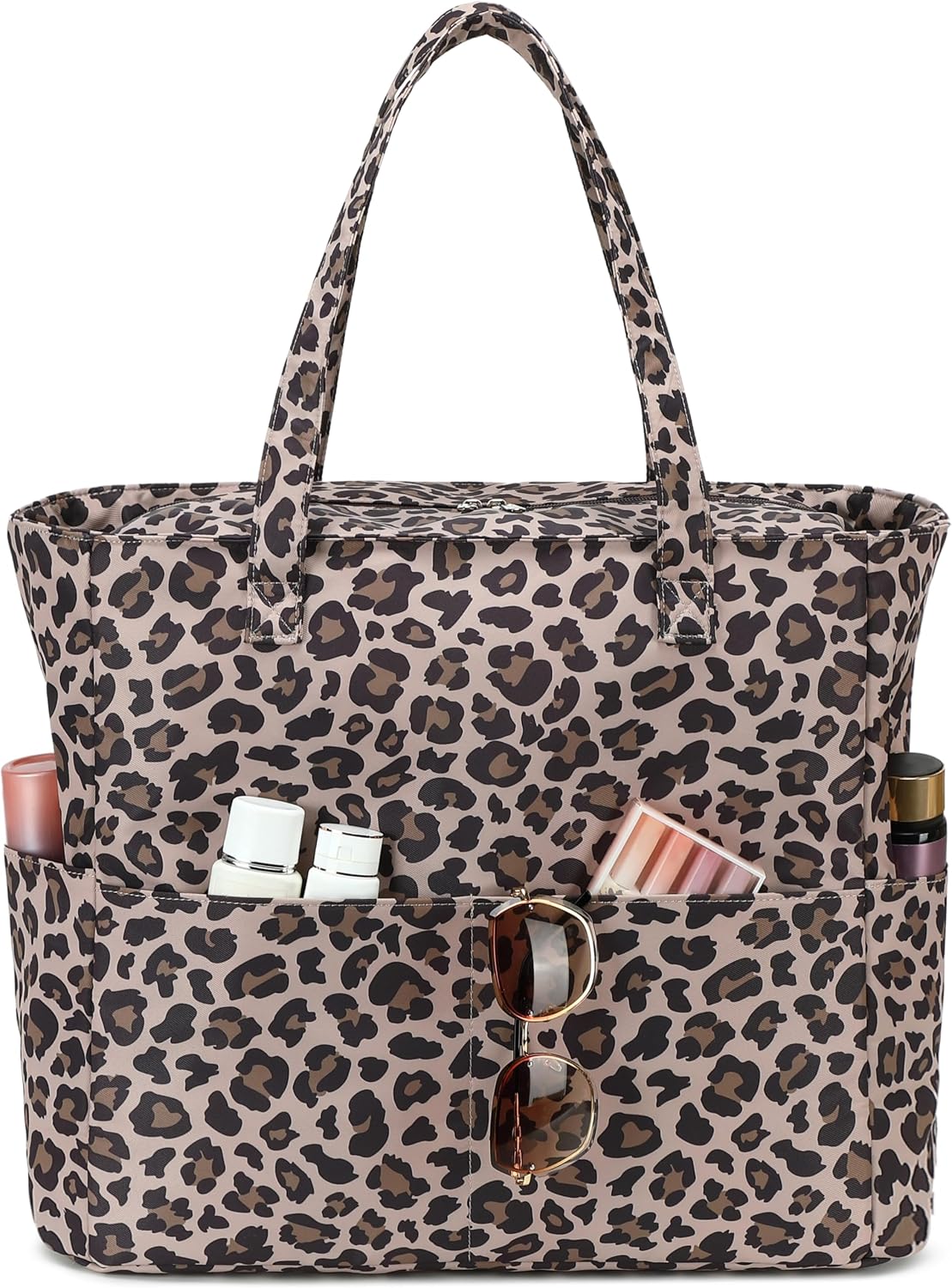 Ventayo – Coastal Collection | Large Waterproof Beach Tote Bag with Zipper & Wet Pocket | Versatile for Travel, Gym, and Grocery