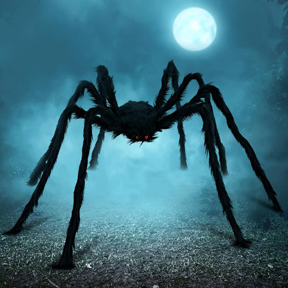 Huge 5-feet Black Hairy Spider – Ventayo