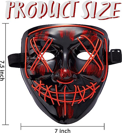 LED Scary Mask And Gloves (red) – Ventayo