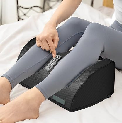Foot and Calf Massager with Heat – Shiatsu Kneading Roller for Circulation & Pain Relief