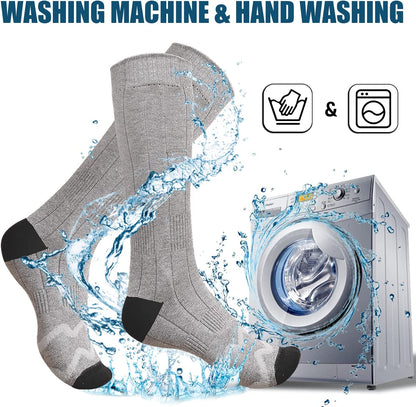 Electric Battery-Operated Rechargeable Self-Heating Heated Socks For Men And Women