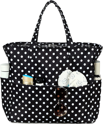 Ventayo – Coastal Collection | Large Waterproof Beach Tote Bag with Zipper & Wet Pocket | Versatile for Travel, Gym, and Grocery