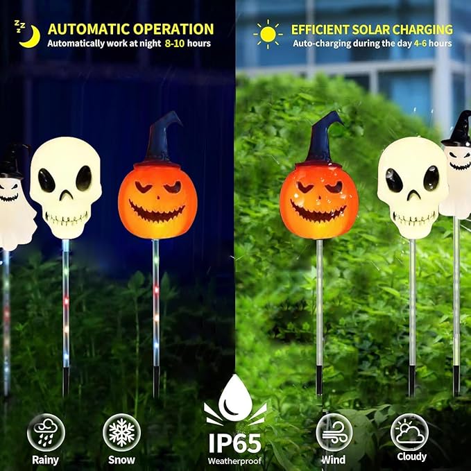 Ventayo – Solar Halloween Pathway Light Collection