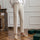 PARIS Old Money Trousers – Men’s Classic Tailored Pants with Adjustable Buckle