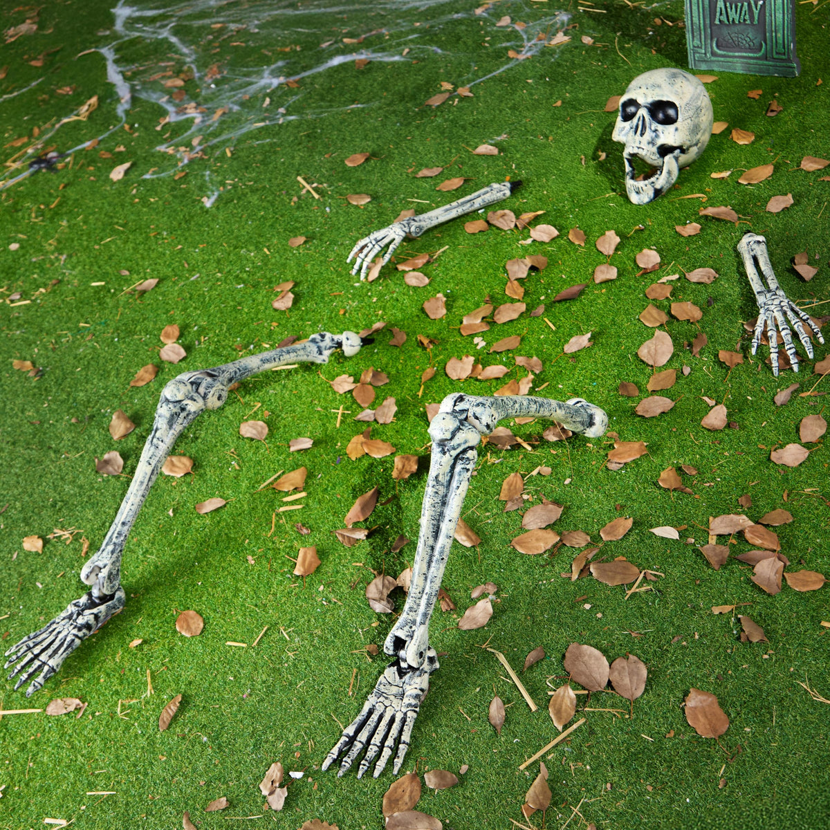 5 Pcs Life Size Skeleton Halloween Decorations Outdoor – Ventayo