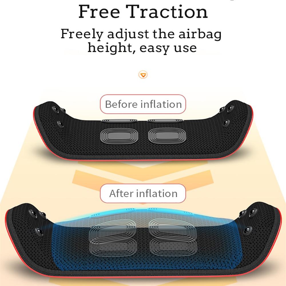 ELECTRIC WAIST MASSAGER LUMBAR TRACTION DEVICE