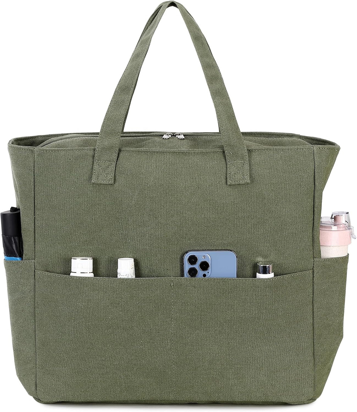 Ventayo – Coastal Collection | Large Waterproof Beach Tote Bag with Zipper & Wet Pocket | Versatile for Travel, Gym, and Grocery