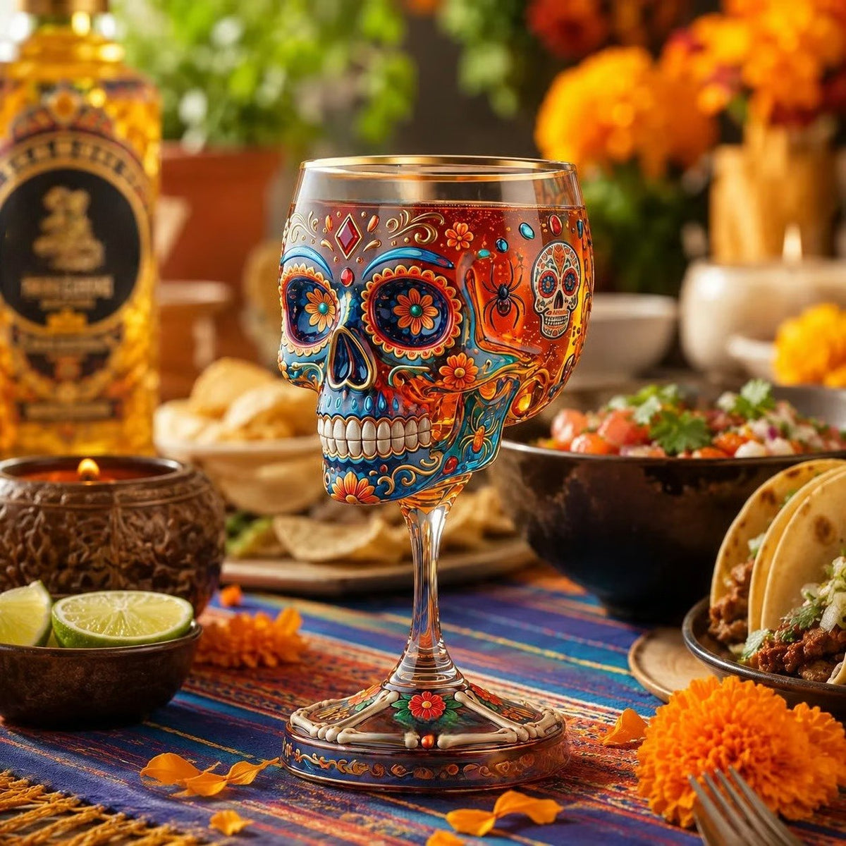 Premium Decorative Art Glass Goblet – Ventayo