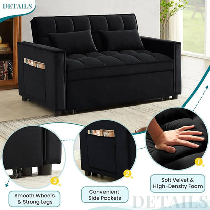 Pull-Out Sleeper Sofa Bed