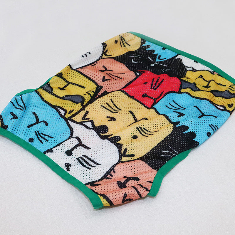 Gilet à motif chat