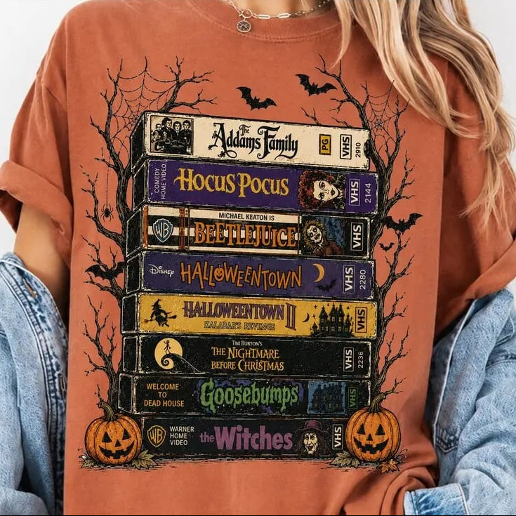 HorrorVerse – Vintage Spooky Season Graphic Tee