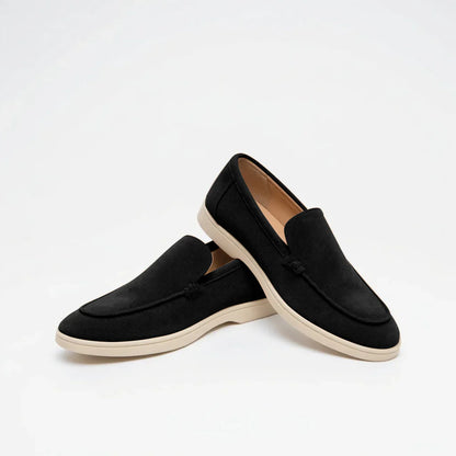 MONACO Old Money Suede Loafers for Men – Premium Suede, Sleek Design & Breathable Interior