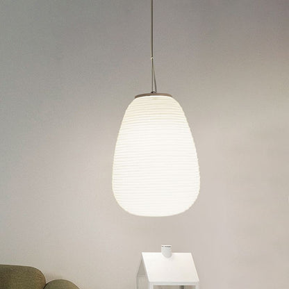 Lámpara colgante simple de vidrio/metal de diseño