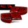 Feux arrière LED Audi A3 8PA Sportback 2004-2008 rouge