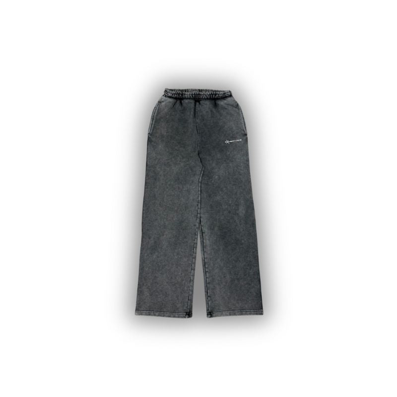 Gray pants on a white background
