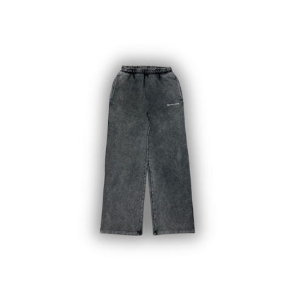 Gray pants on a white background