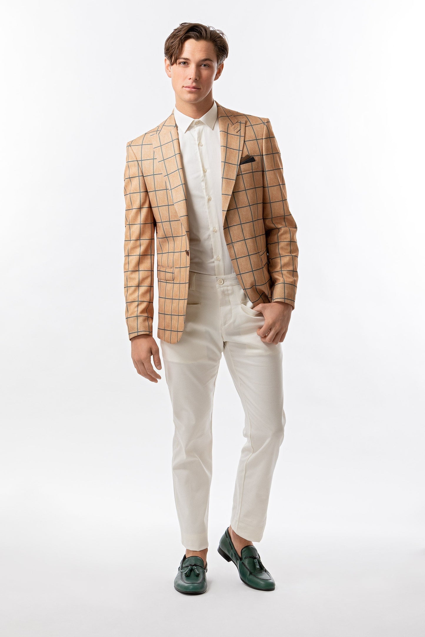 Sennep Sportsjakke Slim Passform