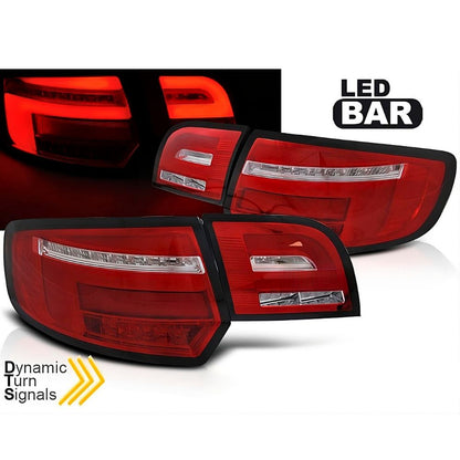 Audi A3 8PA Sportback 2008-2012 tylne paski świetlne LED