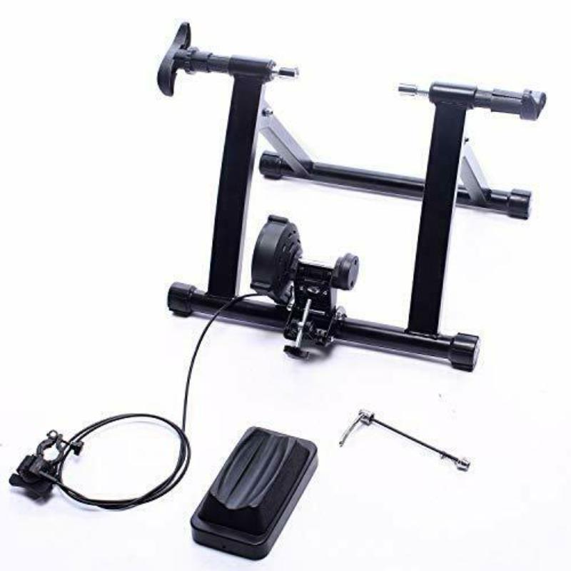 Trainer per bici - Supporto per bici fissa - Supporto per trainer bici indoor - Supporto magnetico per trainer bici - Supporto per esercizi bici - Supporto bici per ciclismo indoor
