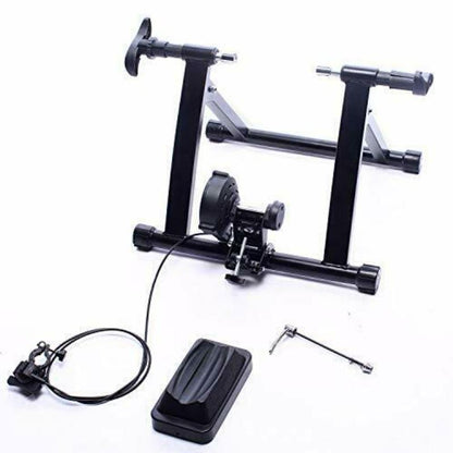 Trainer per bici - Supporto per bici fissa - Supporto per trainer bici indoor - Supporto magnetico per trainer bici - Supporto per esercizi bici - Supporto bici per ciclismo indoor