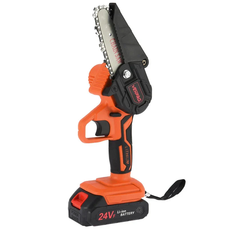Battery Powered Cordless Electric Mini Tree Branch Chainsaw