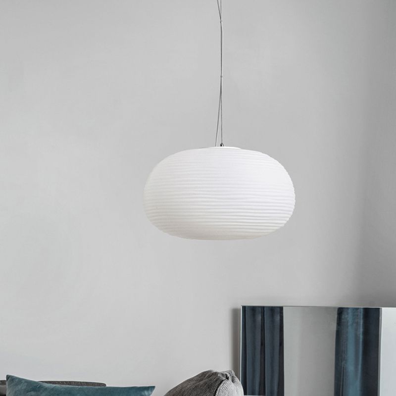 Lámpara colgante simple de vidrio/metal de diseño