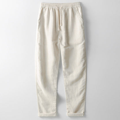 St. Tropez Légende Men’s Summer Outfit Set – Lightweight Shirt & Cotton-Linen Trousers