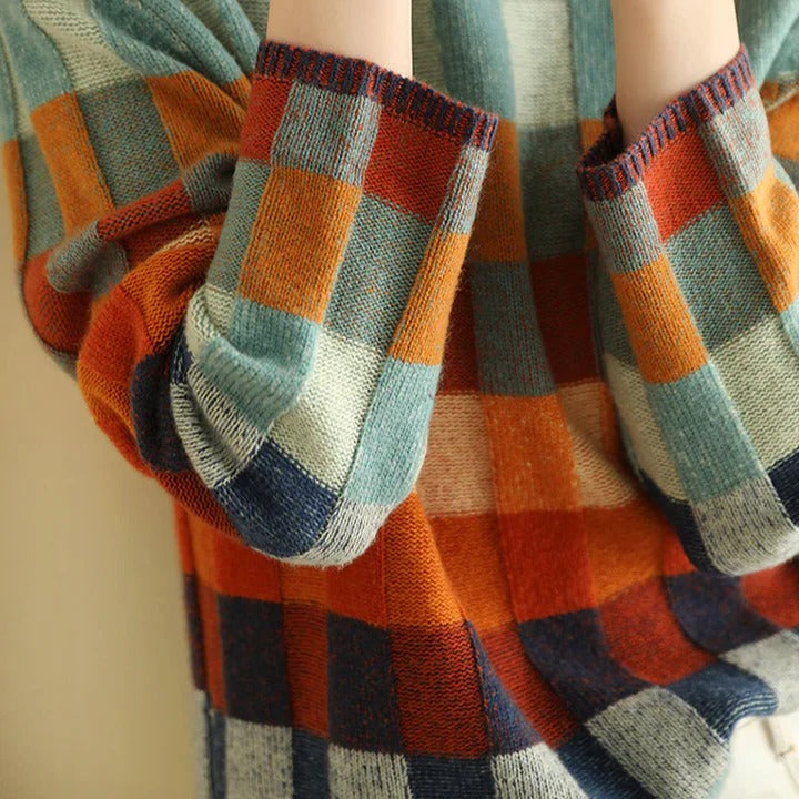 Canvas-Inspired Cozy Sweater