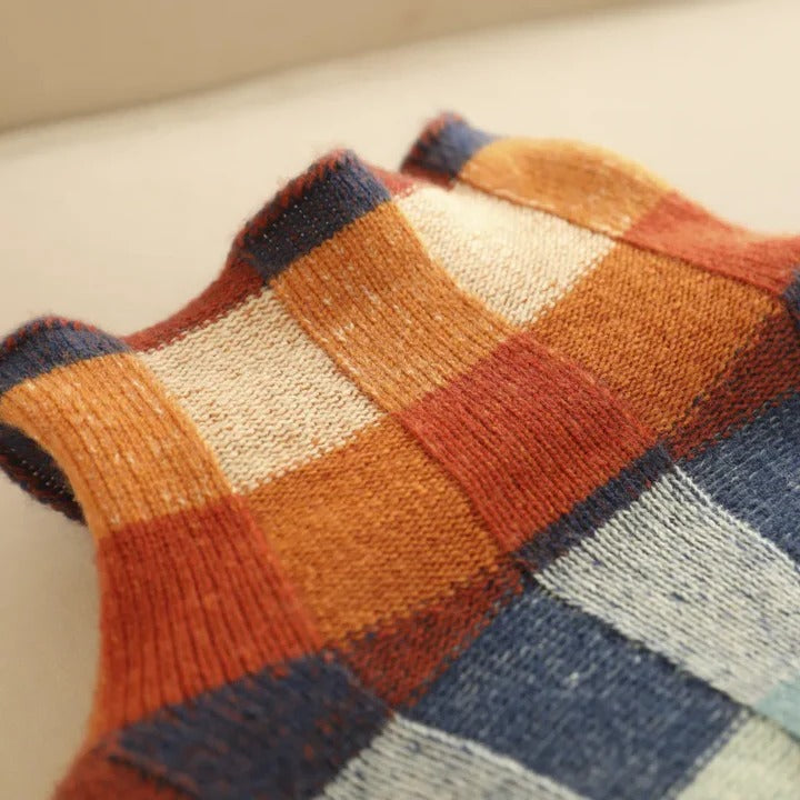Canvas-Inspired Cozy Sweater
