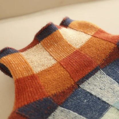 Canvas-Inspired Cozy Sweater