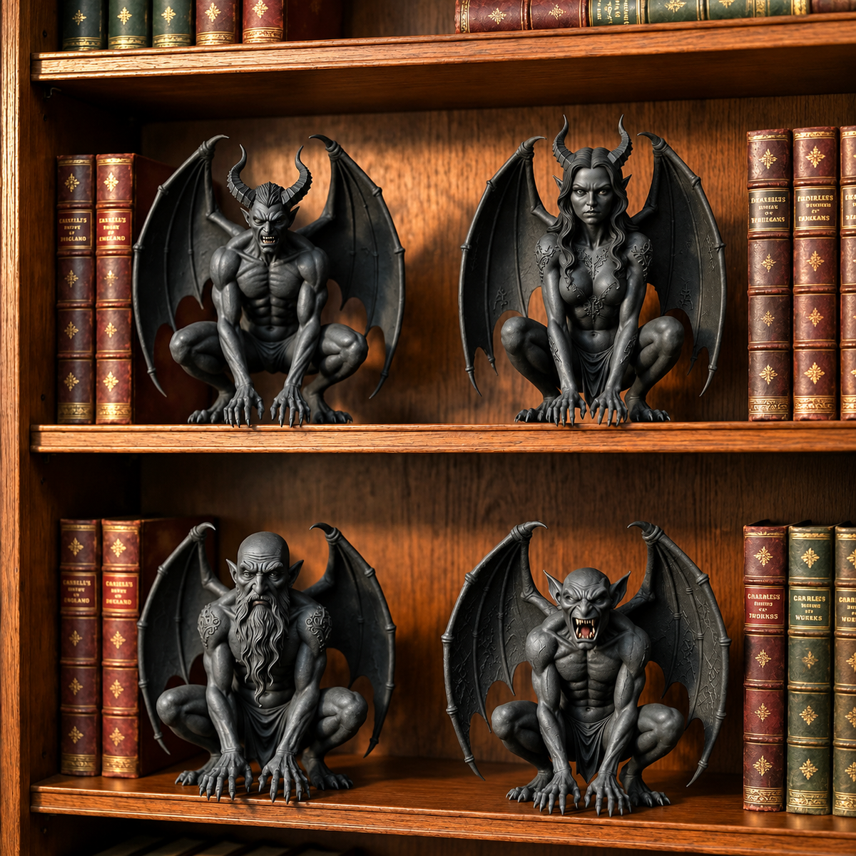 Gothic Shelf Guardian Decor – Ventayo