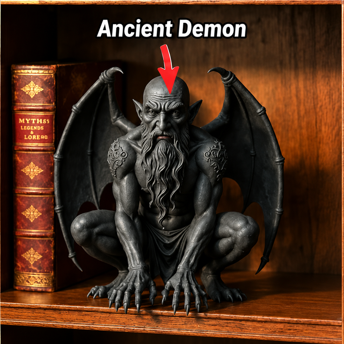 Gothic Shelf Guardian Decor – Ventayo