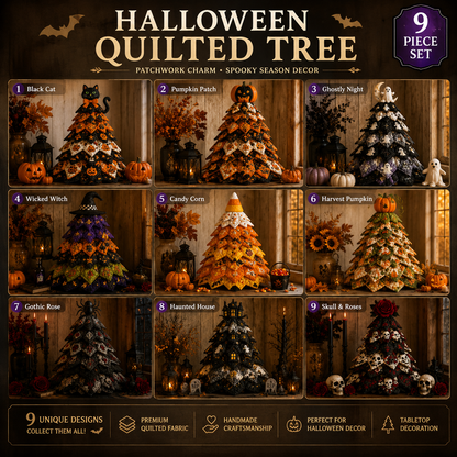 QuiltCharm – Handmade Halloween Tree Craft Kit