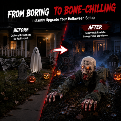 HauntGlow – Realistic Crawling Ghost Outdoor Decoration