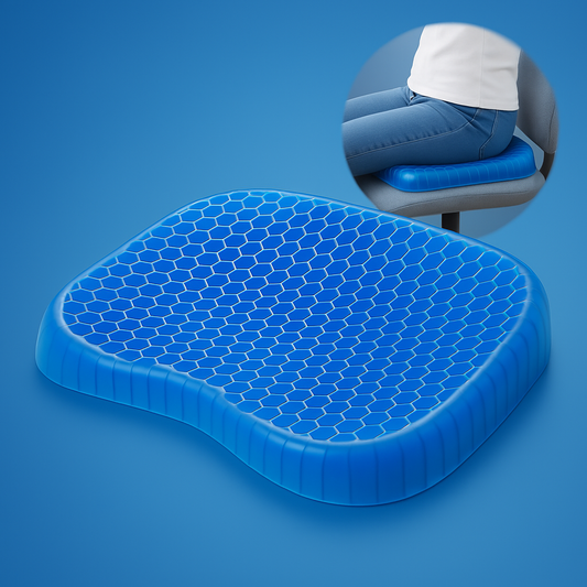 Ventayo – Orthopedic Gel Seat Cushion with Pressure Relief | Tailbone Support for Comfort and Health