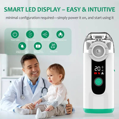 Ventayo – Compact USB Rechargeable Mist Inhaler with Whisper-Quiet Operation | Portable Relief for Easy Breathing