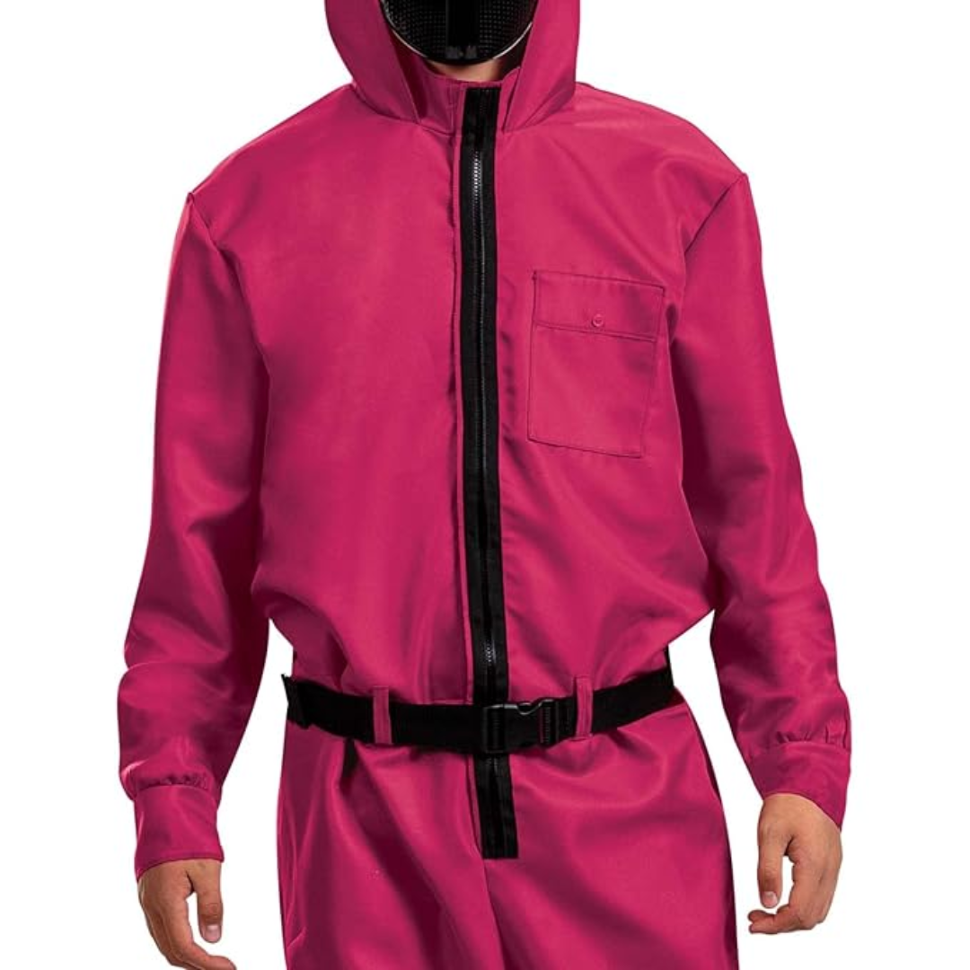 Ventayo – Costume Collection | Hooded Jumpsuit with Full Face Mask | Complete Look for Halloween Fun